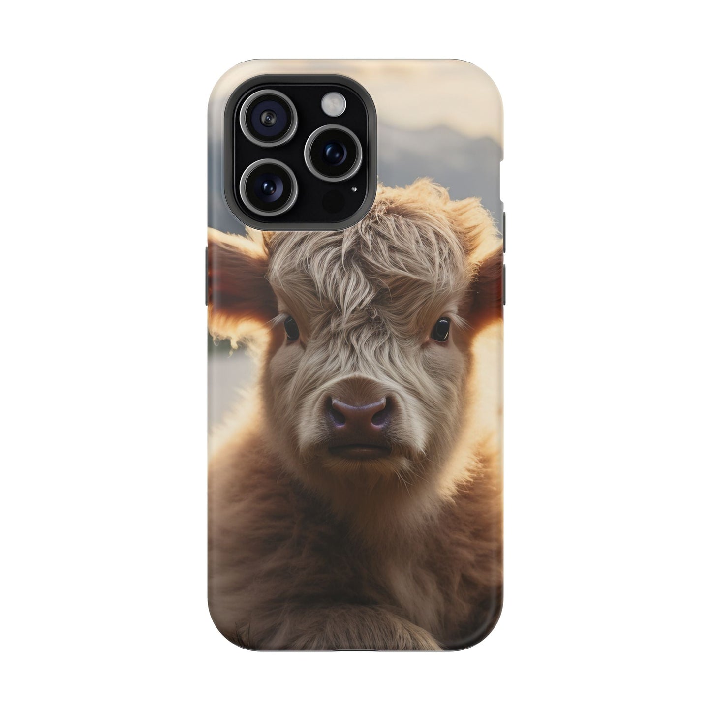 Mountain Munchkin Highland Cow iPhone Case - BOGO Cases