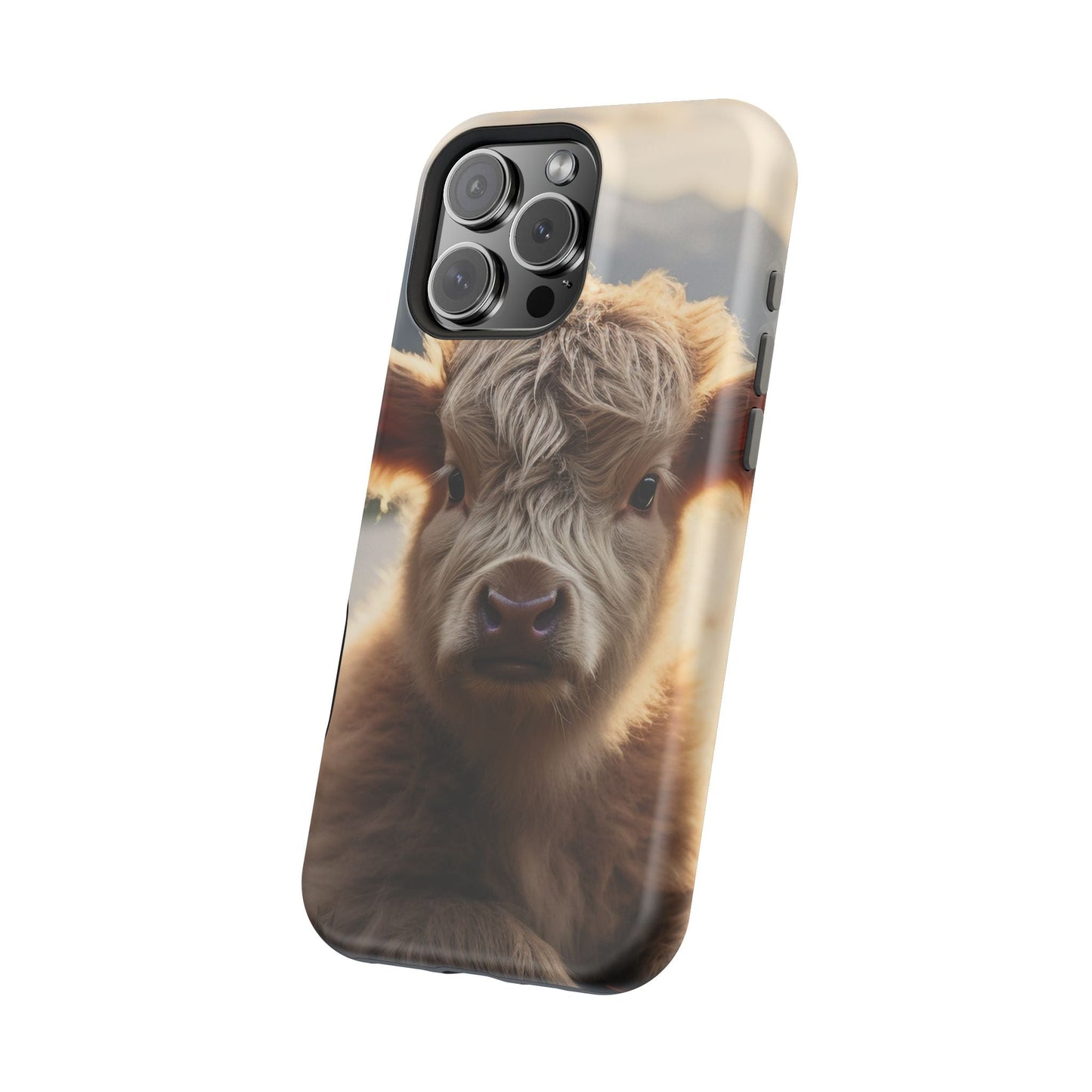 Mountain Munchkin Highland Cow iPhone Case - BOGO Cases