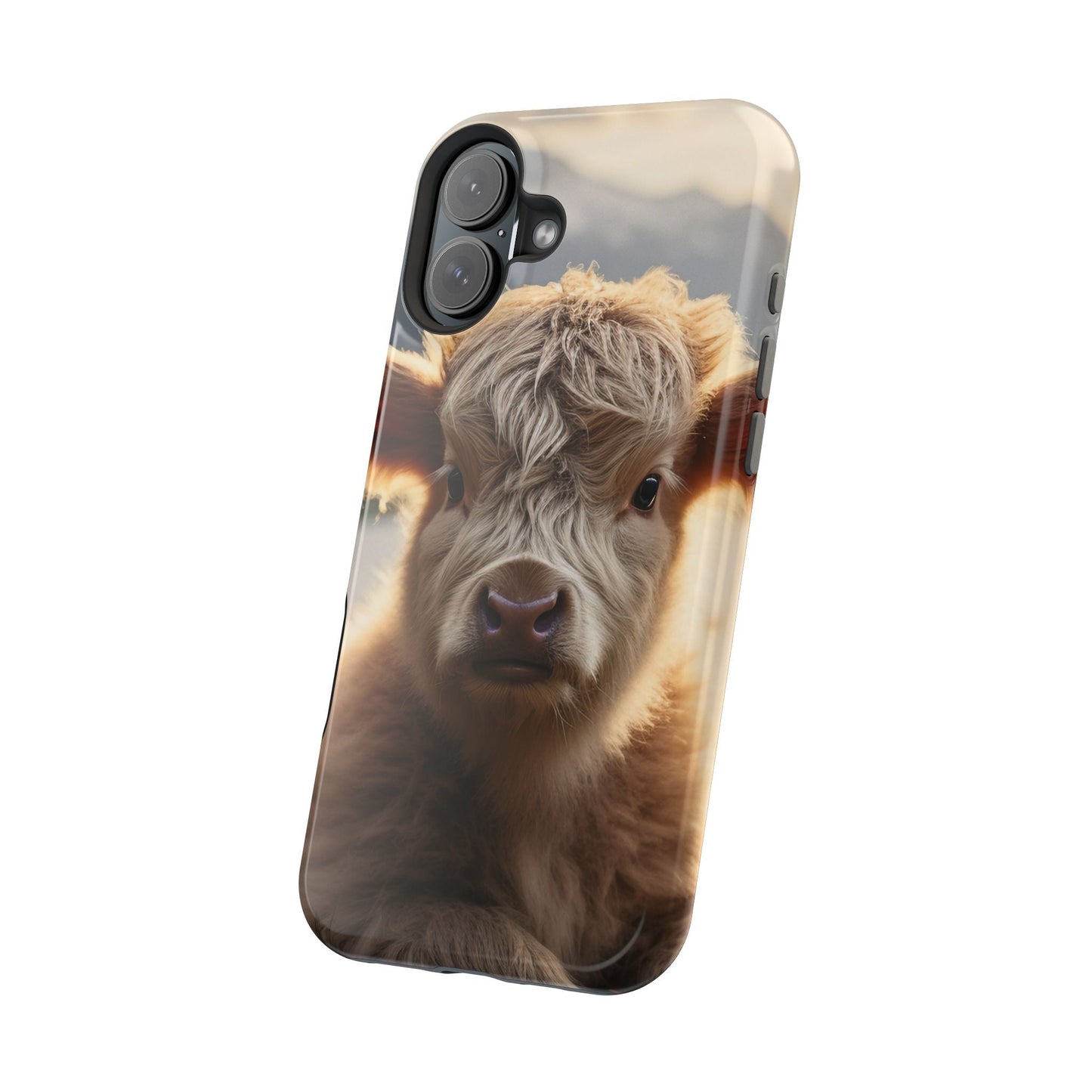 Mountain Munchkin Highland Cow iPhone Case - BOGO Cases