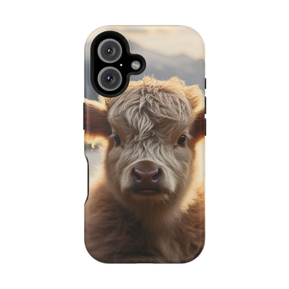 Mountain Munchkin Highland Cow iPhone Case - BOGO Cases