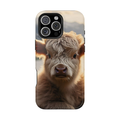 Mountain Munchkin Highland Cow iPhone Case - BOGO Cases