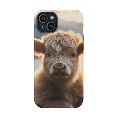 Mountain Munchkin Highland Cow iPhone Case - BOGO Cases