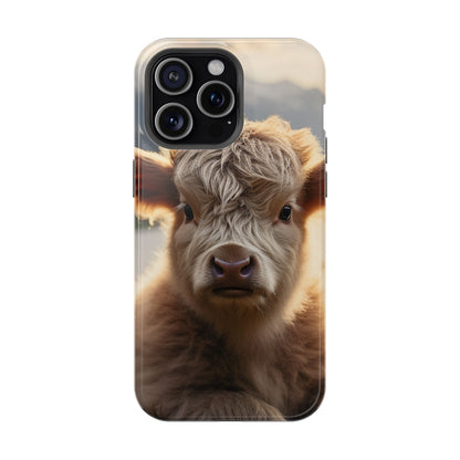 Mountain Munchkin Highland Cow iPhone Case - BOGO Cases