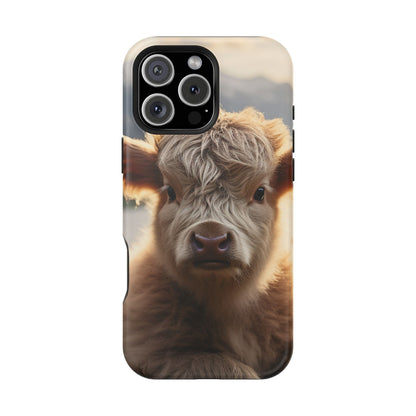 Mountain Munchkin Highland Cow iPhone Case - BOGO Cases