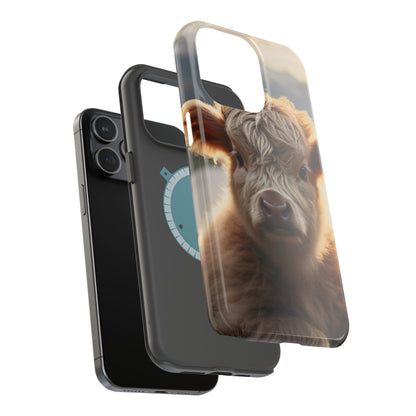 Mountain Munchkin Highland Cow iPhone Case - BOGO Cases