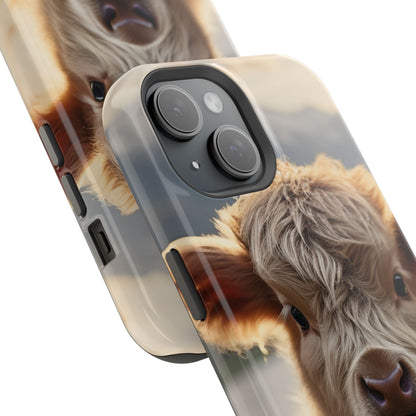 Mountain Munchkin Highland Cow iPhone Case - BOGO Cases