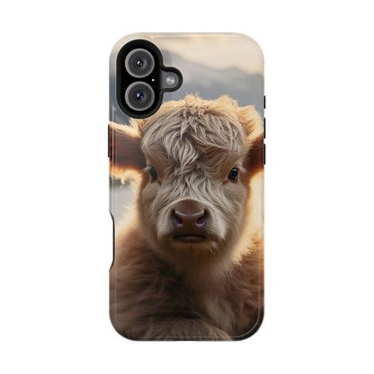 Mountain Munchkin Highland Cow iPhone Case - BOGO Cases