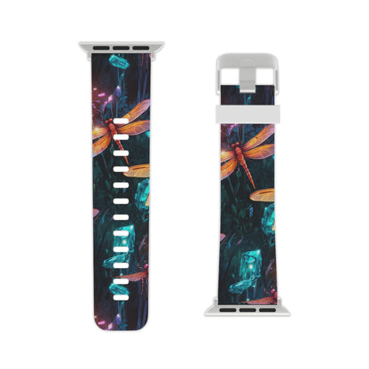 Mystical Dragonflies & Crystals Apple Watch Band - BOGO Cases