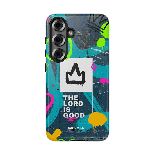 Nahum 1:7 Graffiti Street Art - Samsung Galaxy Case - BOGO Cases