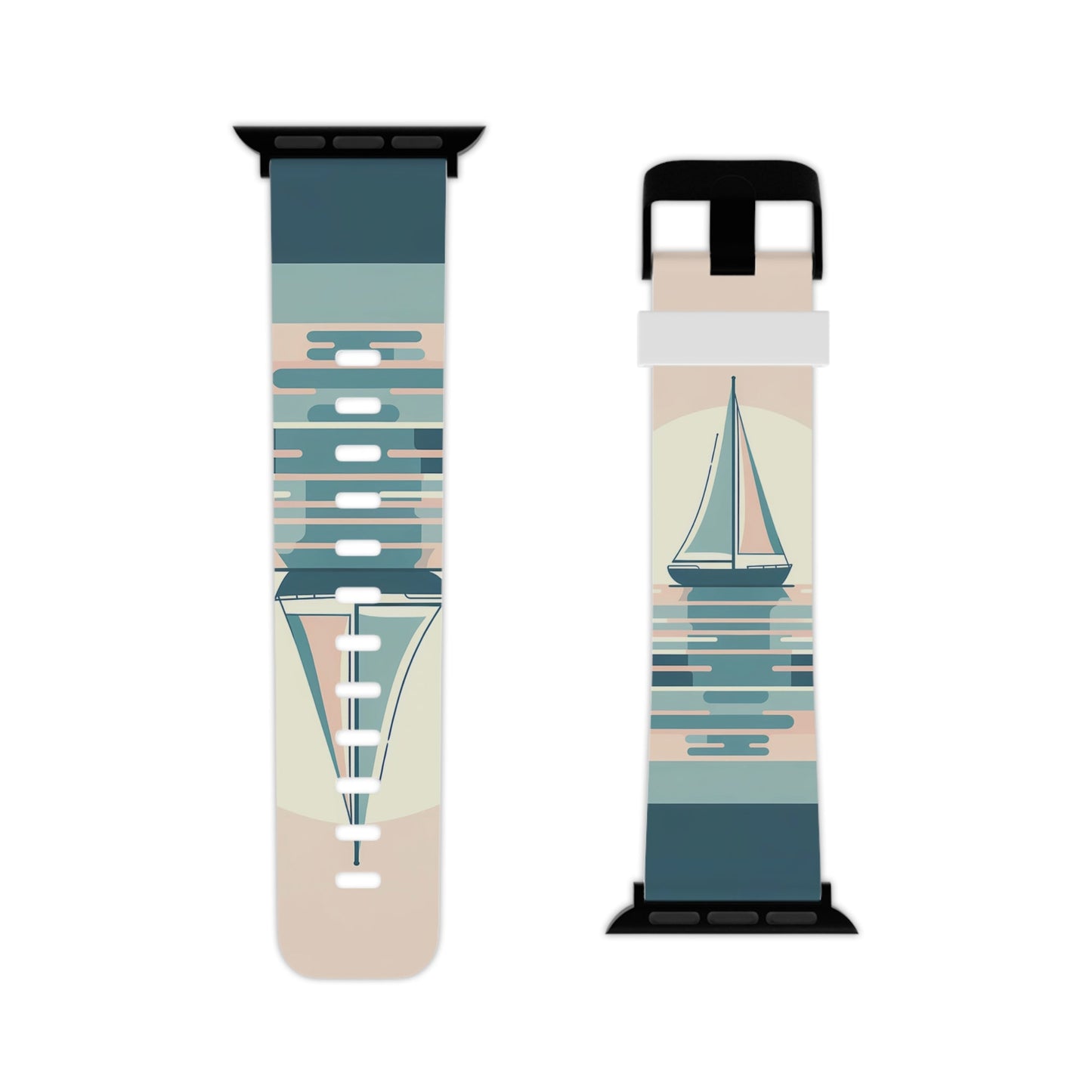 Nautical Sailboat Apple Watch Band - BOGO Cases