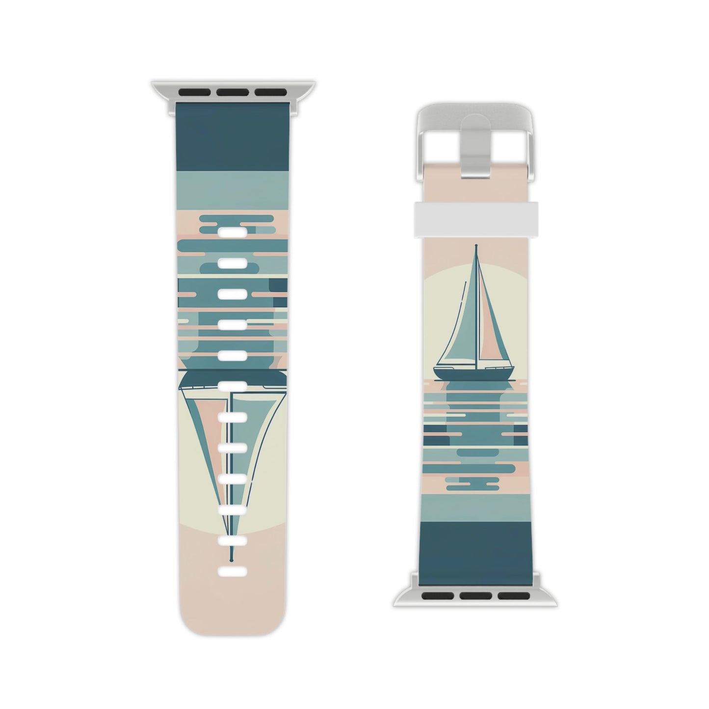 Nautical Sailboat Apple Watch Band - BOGO Cases