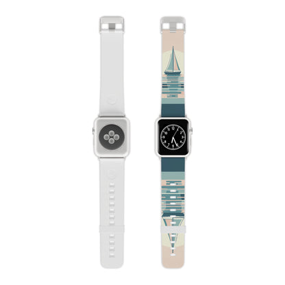Nautical Sailboat Apple Watch Band - BOGO Cases