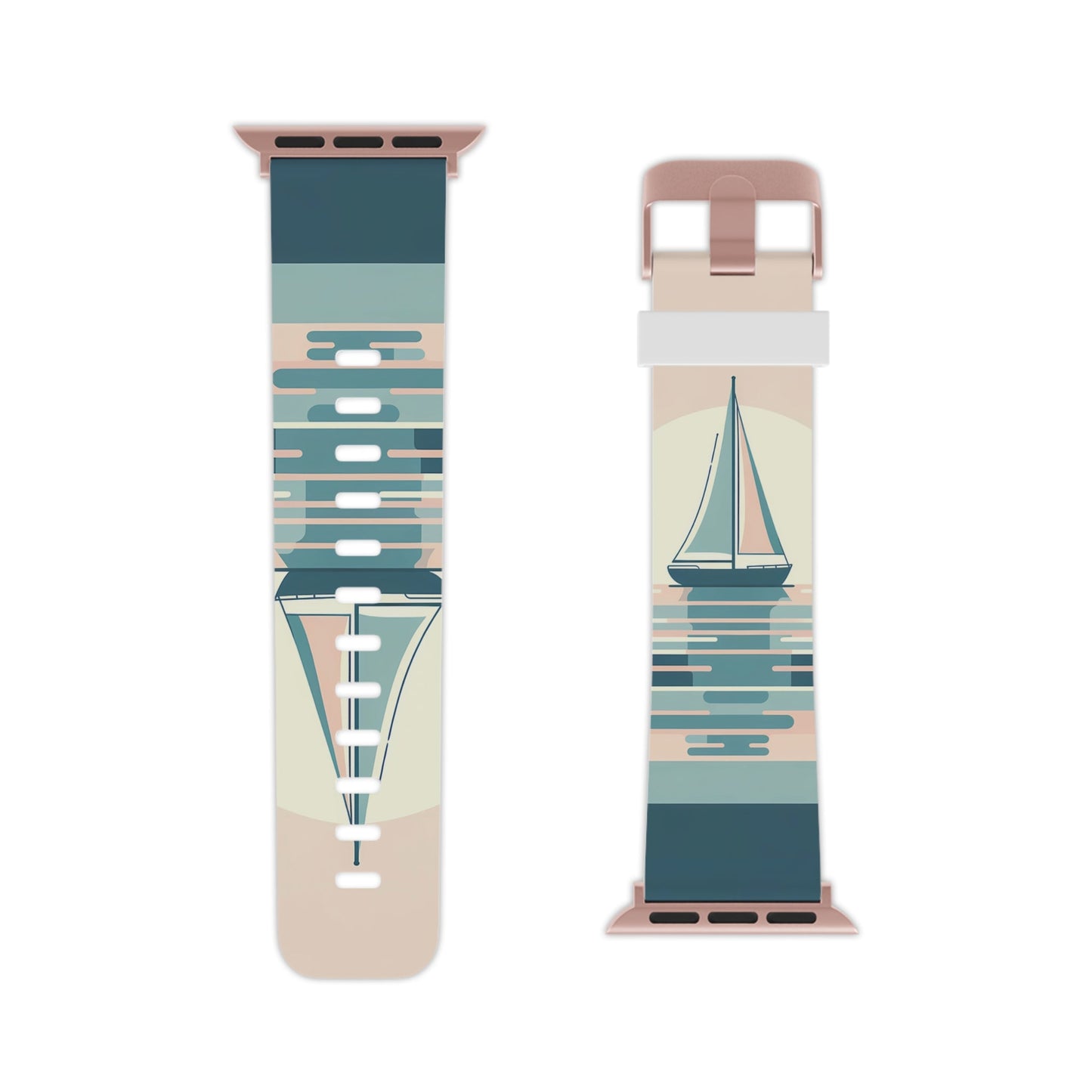 Nautical Sailboat Apple Watch Band - BOGO Cases