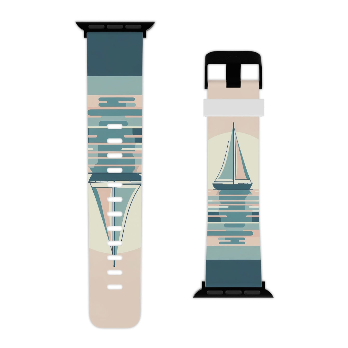 Nautical Sailboat Apple Watch Band - BOGO Cases