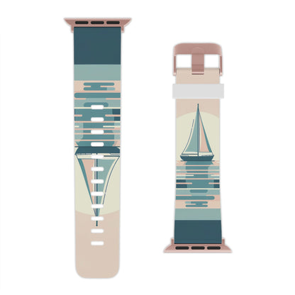 Nautical Sailboat Apple Watch Band - BOGO Cases