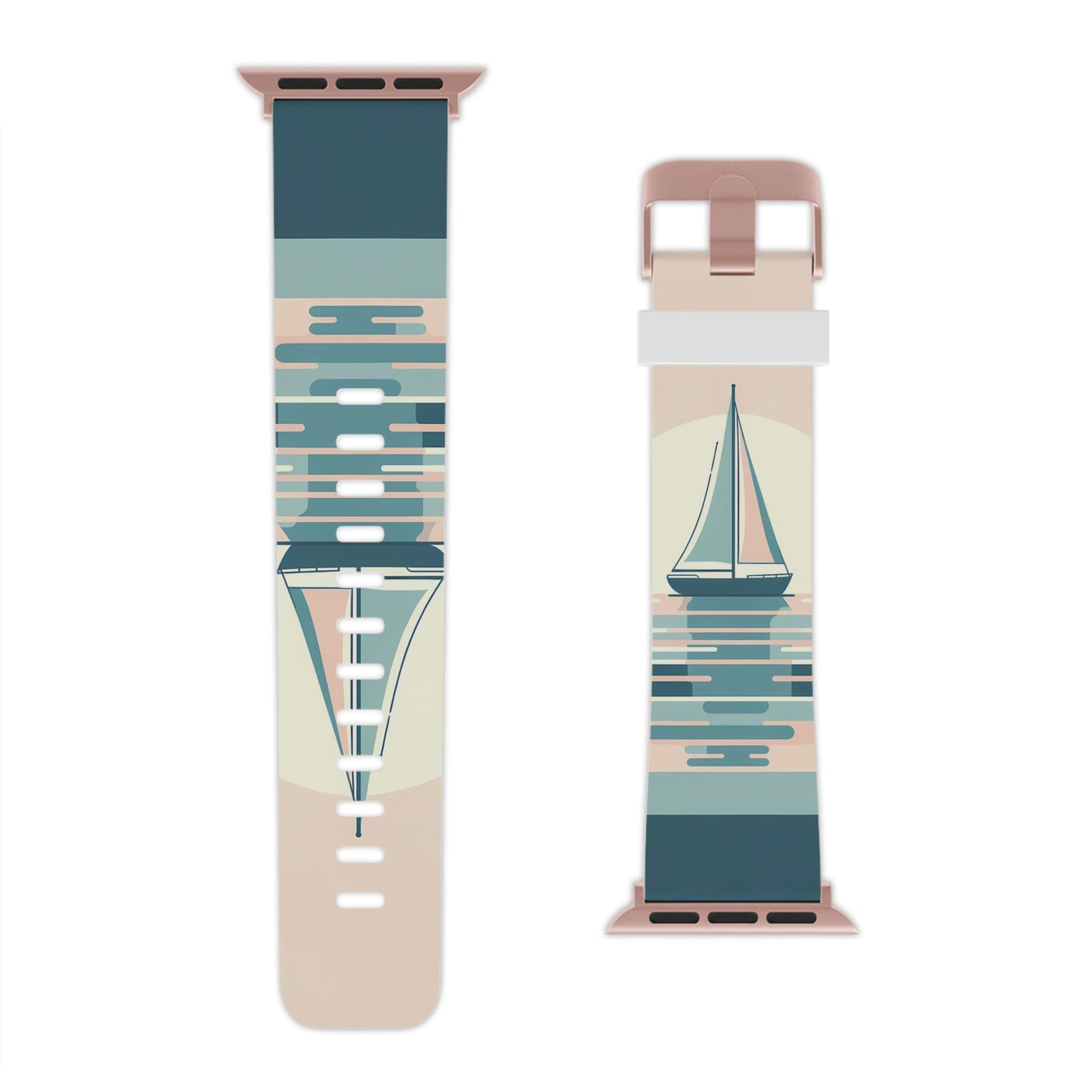 Nautical Sailboat Apple Watch Band - BOGO Cases