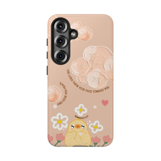 Numbers 6:24 Cute Duck & Flowers - Samsung Galaxy Case - BOGO Cases