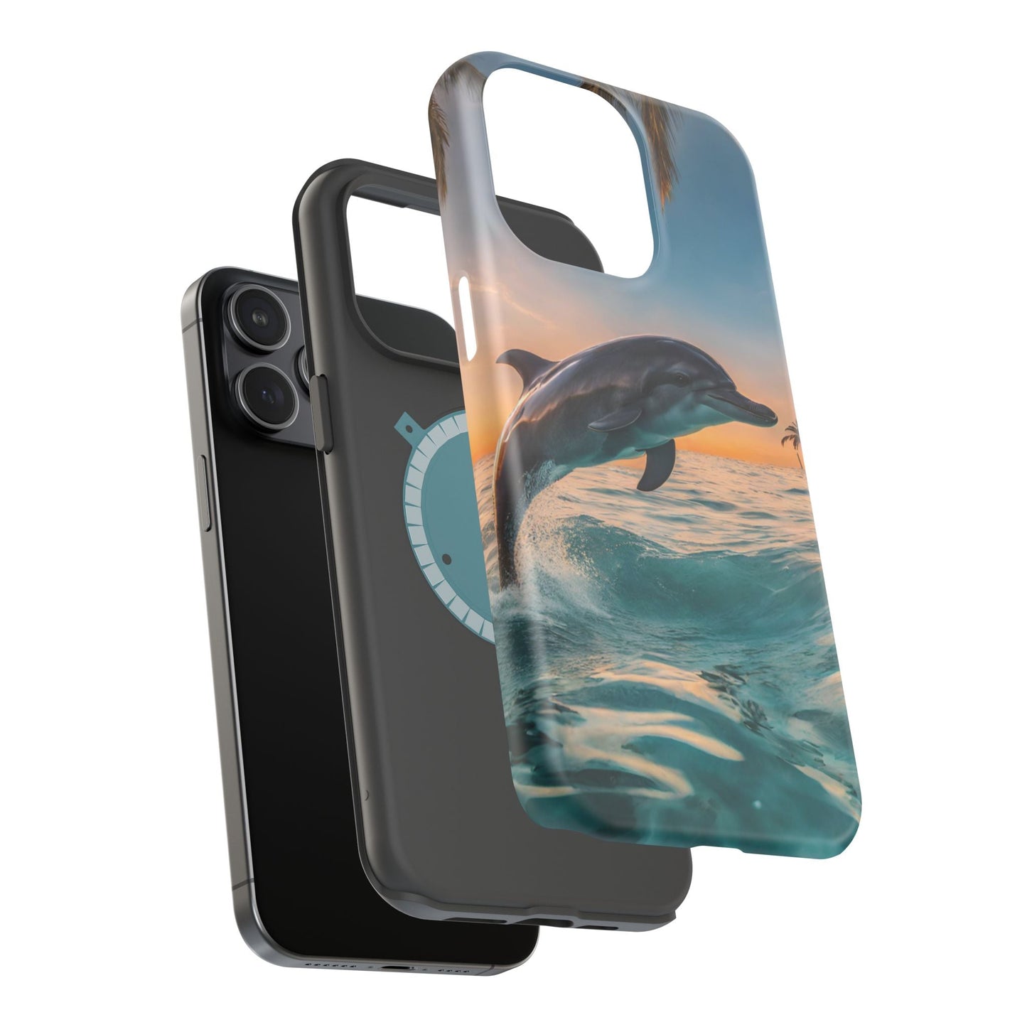 Ocean Breeze Dolphin - MagSafe iPhone Case - BOGO Cases