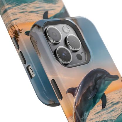 Ocean Breeze Dolphin - MagSafe iPhone Case - BOGO Cases
