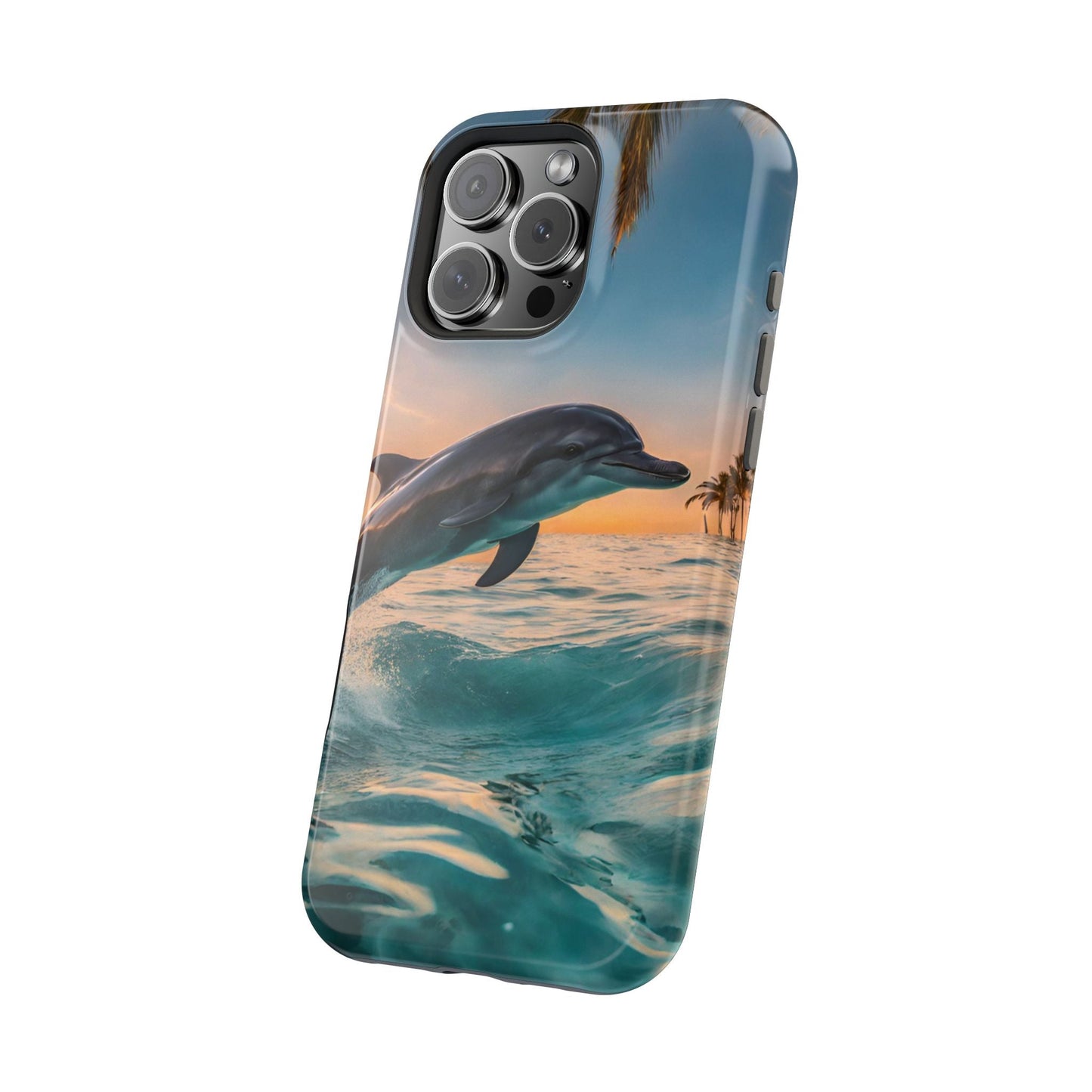 Ocean Breeze Dolphin - MagSafe iPhone Case - BOGO Cases