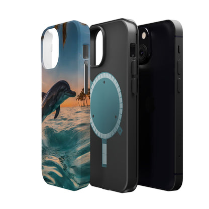 Ocean Breeze Dolphin - MagSafe iPhone Case - BOGO Cases
