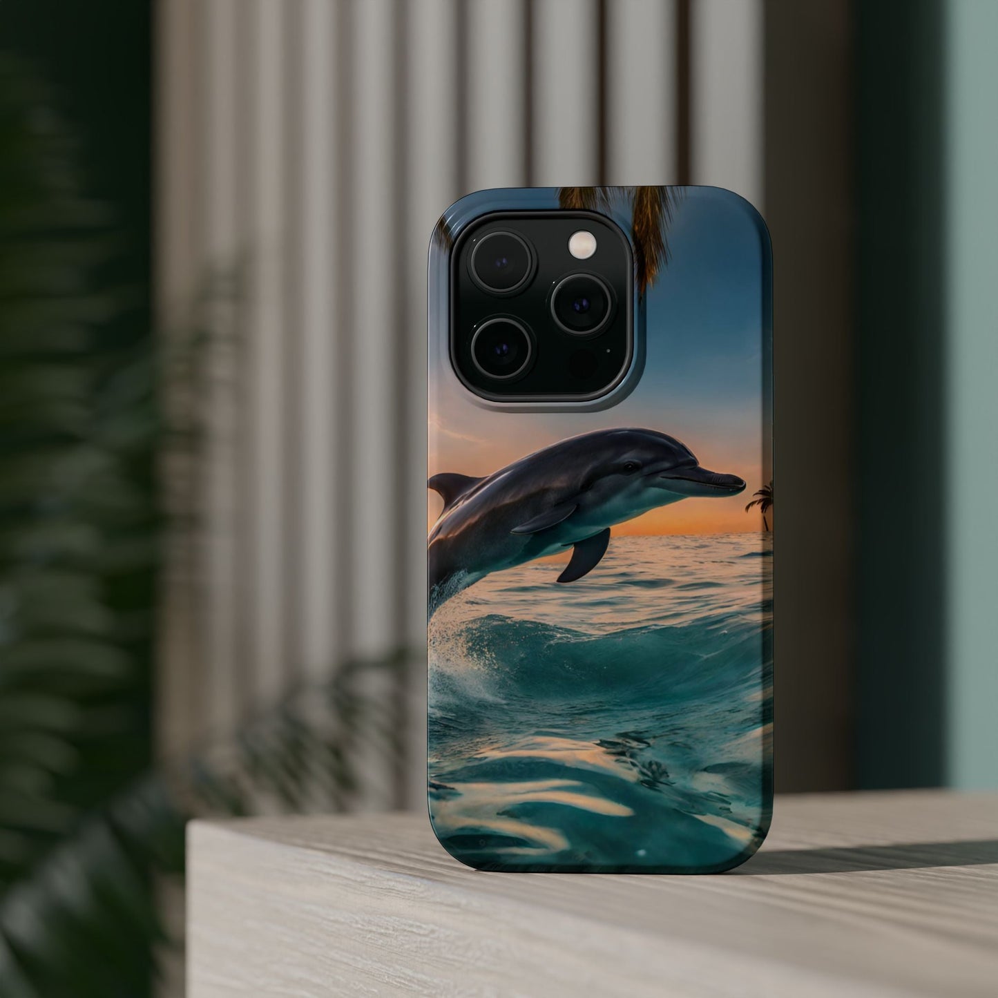 Ocean Breeze Dolphin - MagSafe iPhone Case - BOGO Cases