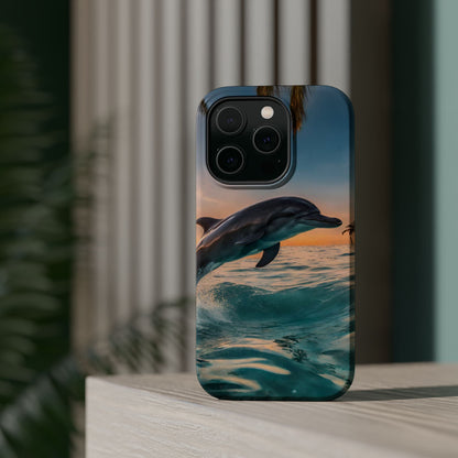 Ocean Breeze Dolphin - MagSafe iPhone Case - BOGO Cases