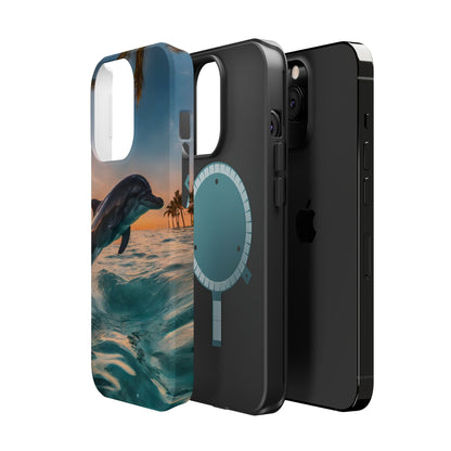Ocean Breeze Dolphin - MagSafe iPhone Case - BOGO Cases