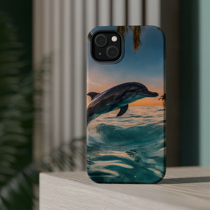 Ocean Breeze Dolphin - MagSafe iPhone Case - BOGO Cases