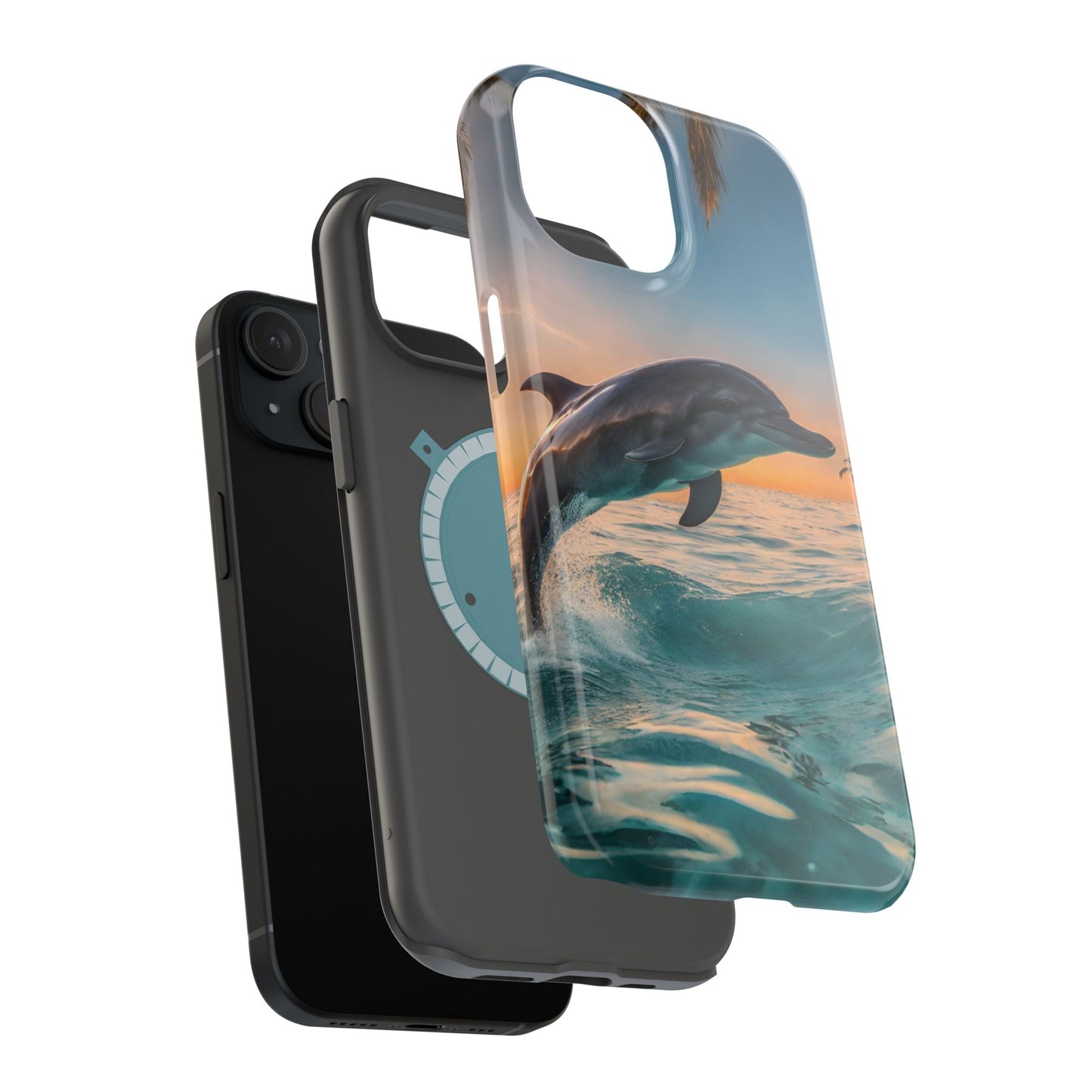 Ocean Breeze Dolphin - MagSafe iPhone Case - BOGO Cases