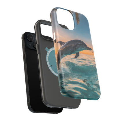 Ocean Breeze Dolphin - MagSafe iPhone Case - BOGO Cases