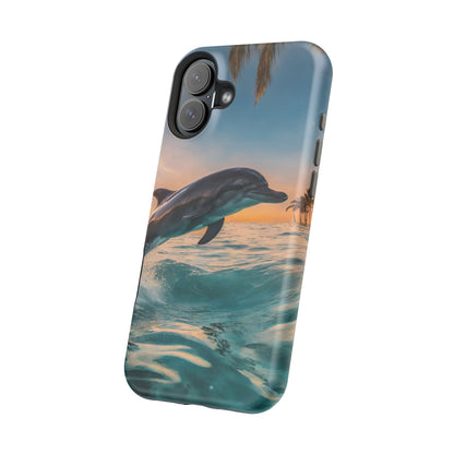 Ocean Breeze Dolphin - MagSafe iPhone Case - BOGO Cases