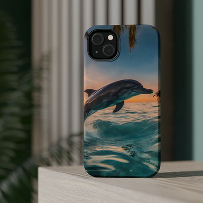 Ocean Breeze Dolphin - MagSafe iPhone Case - BOGO Cases