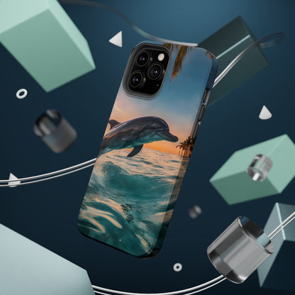 Ocean Breeze Dolphin - MagSafe iPhone Case - BOGO Cases