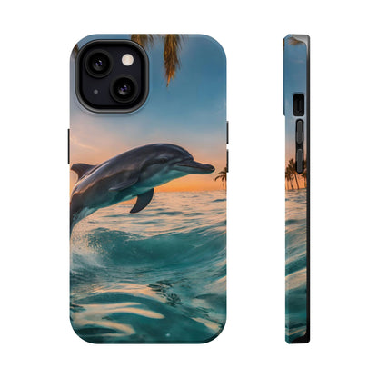 Ocean Breeze Dolphin - MagSafe iPhone Case - BOGO Cases