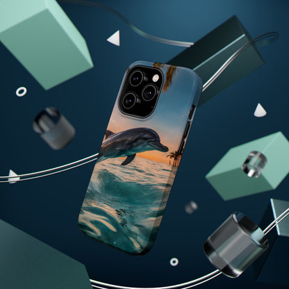 Ocean Breeze Dolphin - MagSafe iPhone Case - BOGO Cases