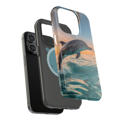Ocean Breeze Dolphin - MagSafe iPhone Case - BOGO Cases