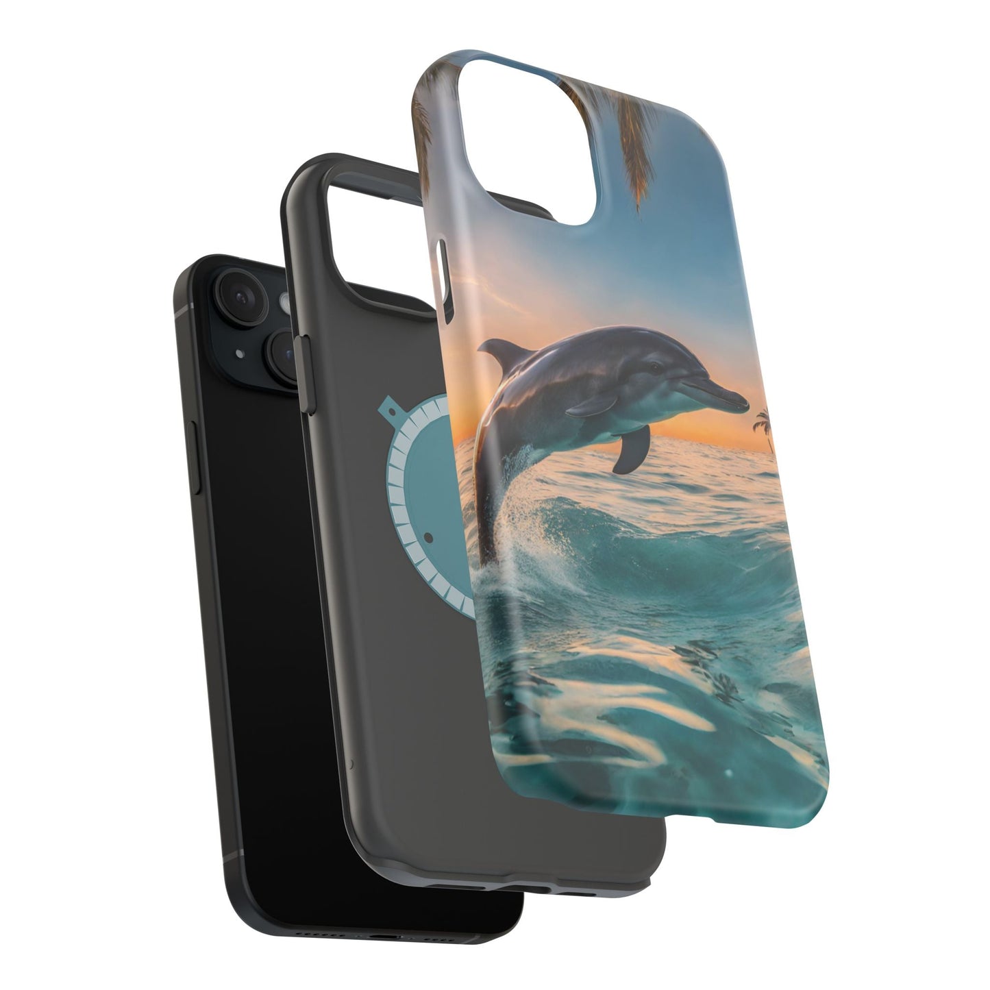Ocean Breeze Dolphin - MagSafe iPhone Case - BOGO Cases