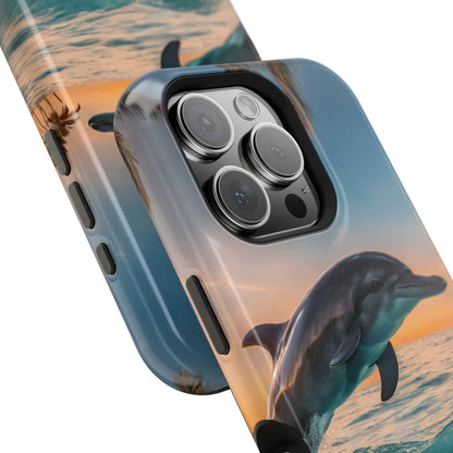 Ocean Breeze Dolphin - MagSafe iPhone Case - BOGO Cases