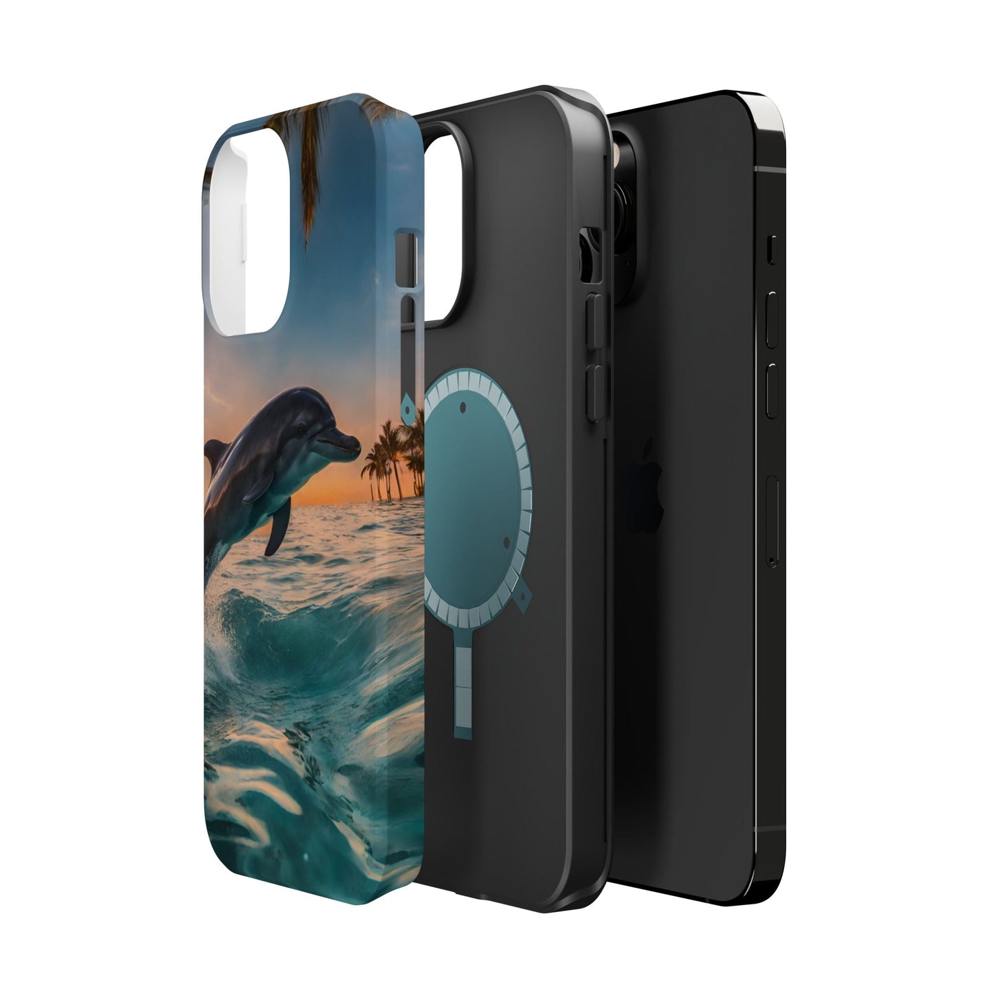 Ocean Breeze Dolphin - MagSafe iPhone Case - BOGO Cases