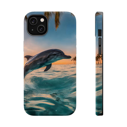 Ocean Breeze Dolphin - MagSafe iPhone Case - BOGO Cases