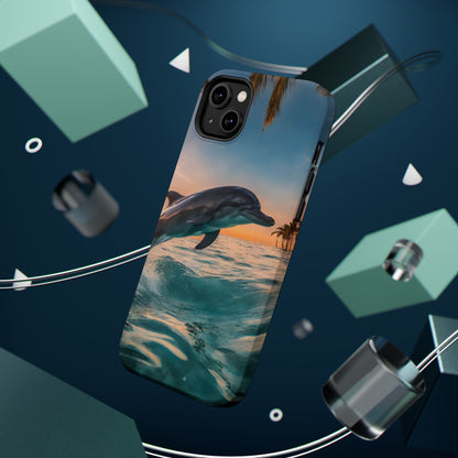 Ocean Breeze Dolphin - MagSafe iPhone Case - BOGO Cases