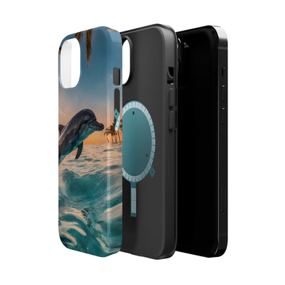 Ocean Breeze Dolphin - MagSafe iPhone Case - BOGO Cases