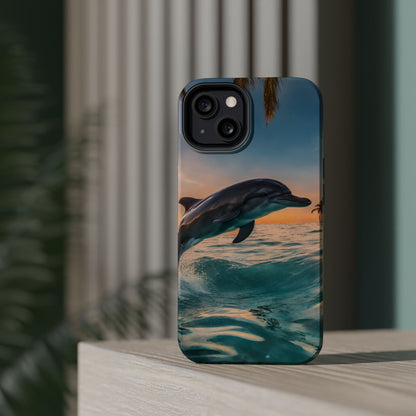Ocean Breeze Dolphin - MagSafe iPhone Case - BOGO Cases