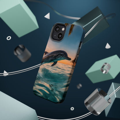 Ocean Breeze Dolphin - MagSafe iPhone Case - BOGO Cases