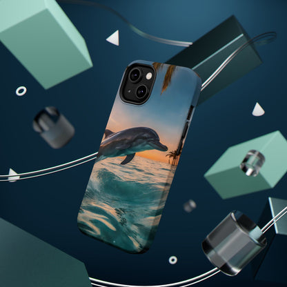 Ocean Breeze Dolphin - MagSafe iPhone Case - BOGO Cases