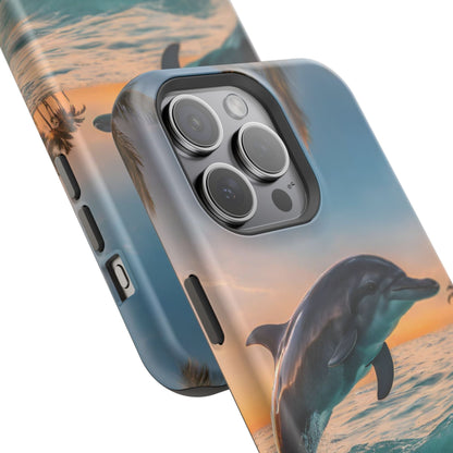 Ocean Breeze Dolphin - MagSafe iPhone Case - BOGO Cases