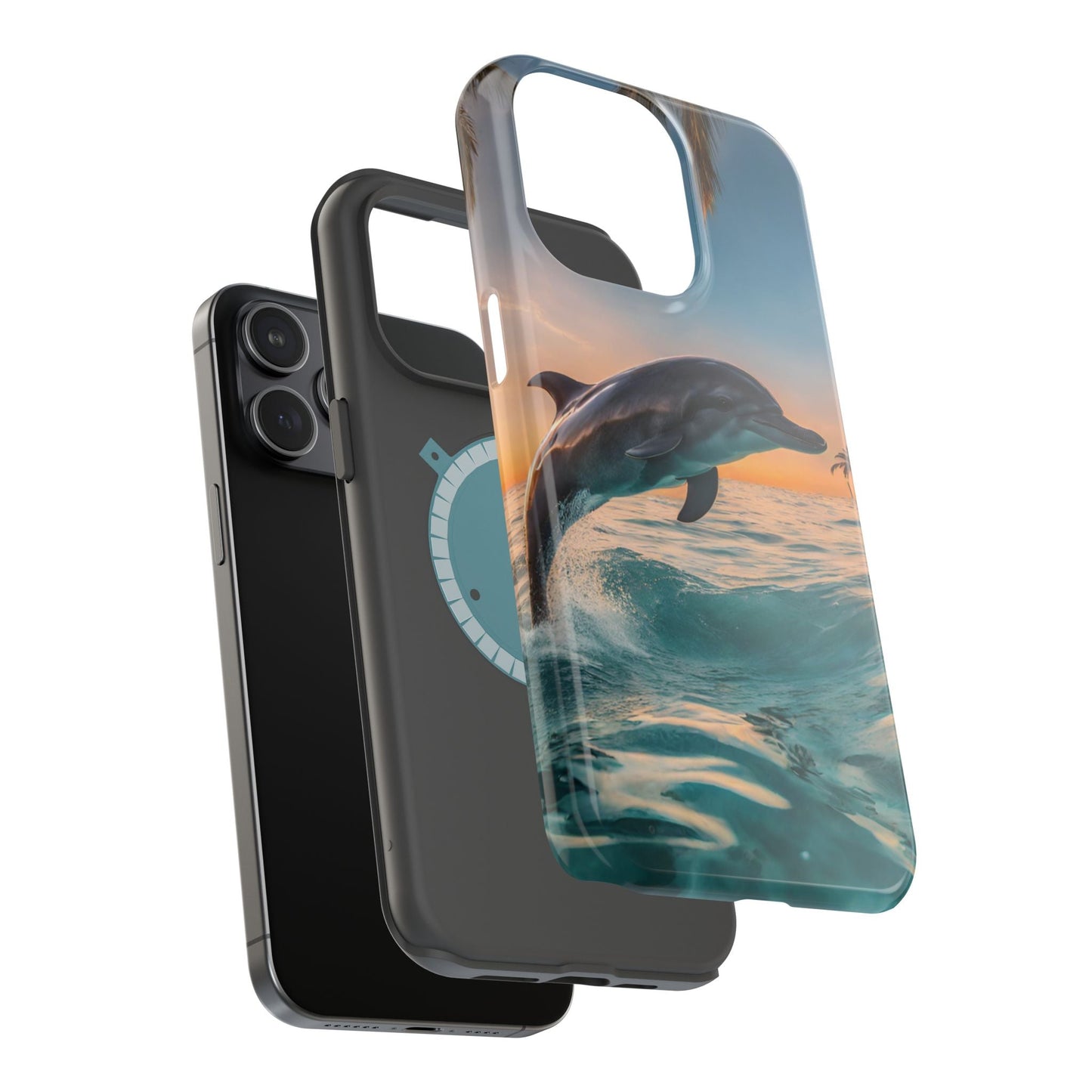 Ocean Breeze Dolphin - MagSafe iPhone Case - BOGO Cases