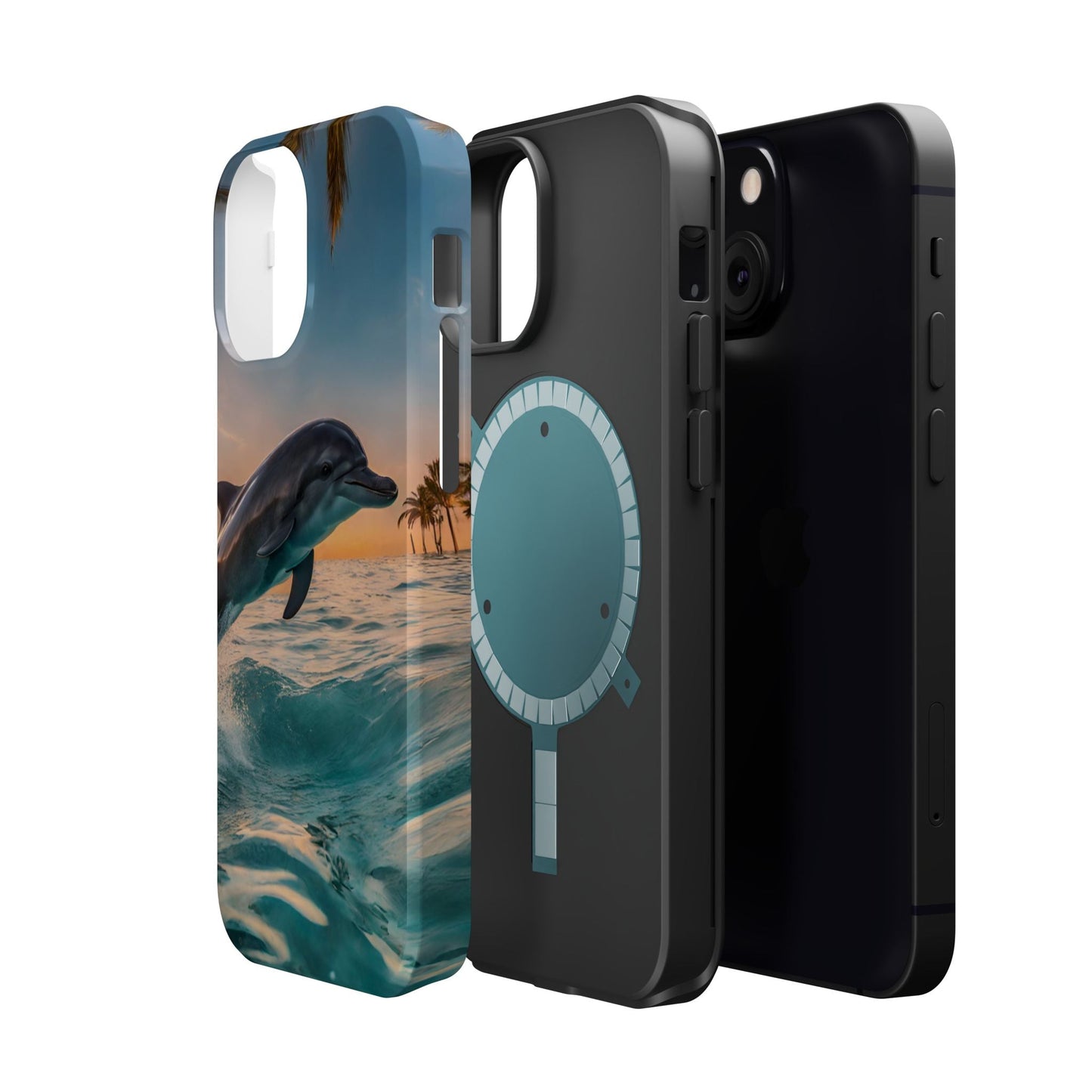 Ocean Breeze Dolphin - MagSafe iPhone Case - BOGO Cases