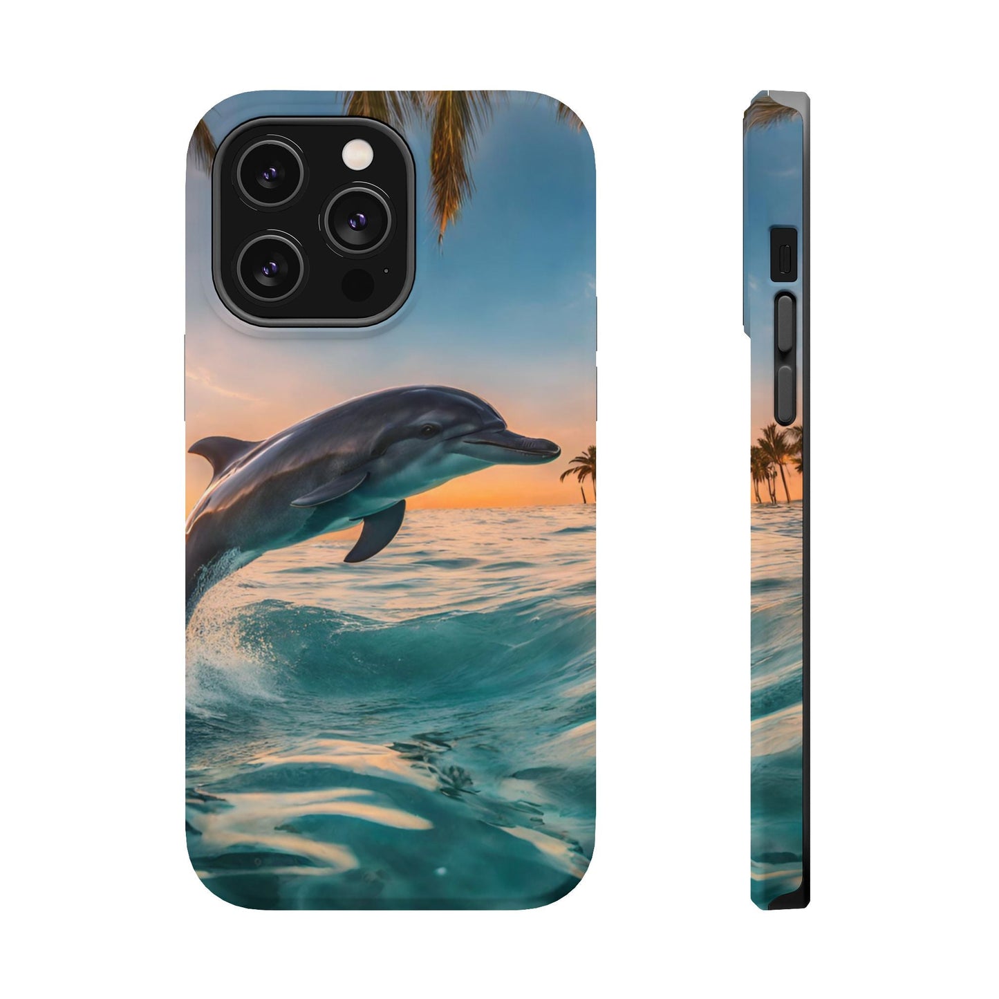 Ocean Breeze Dolphin - MagSafe iPhone Case - BOGO Cases